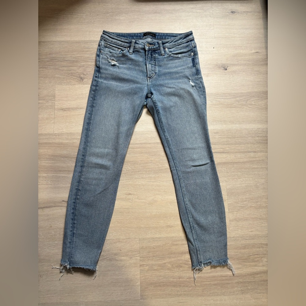 Silver Jeans Most Wanted Skinny distressed